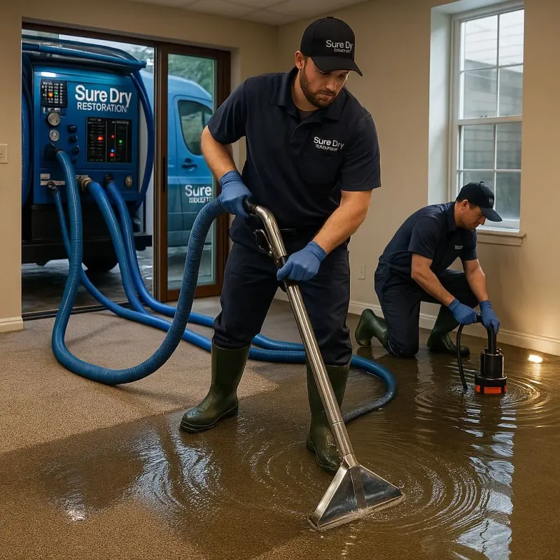 Water Extraction and Removal process in West Helena, AR